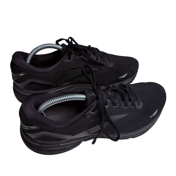 Brooks Ghost 15 Men's Black Running Shoes Sneakers Size 9 Medium D 1103931D020 - Picture 4 of 8